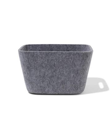 HEMA Opbergmand 15.5x20x12cm S vilt maat S, Verzenden, Nieuw