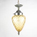 Plafondlamp - Art Deco hanglamp in ananasvorm - Metaal, Glas