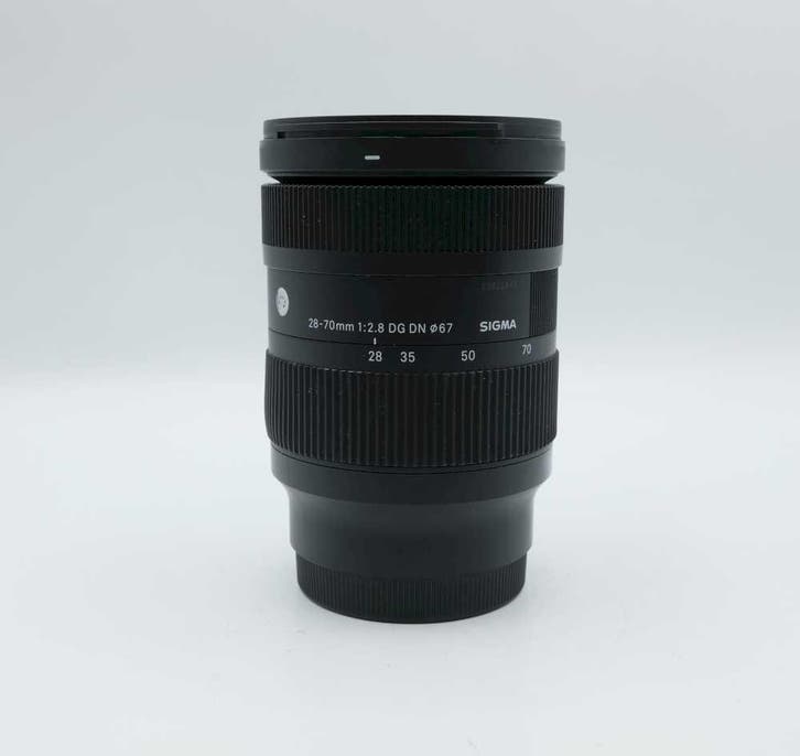 Sigma 28-70mm f/2.8 DG DN Sony E-Mount OCCASION (815), Audio, Tv en Foto, Fotografie | Lenzen en Objectieven, Gebruikt, Ophalen of Verzenden