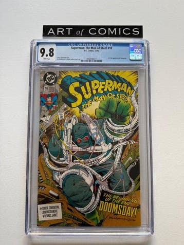 Superman: The Man of Steel #18 - 1st full appeance of, Nieuw