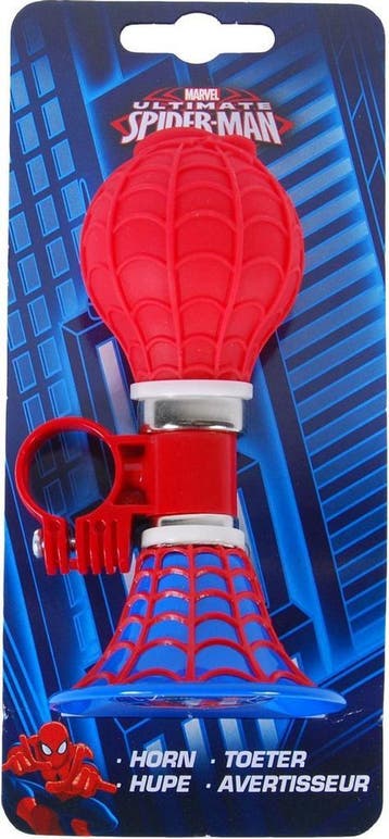 Volare Spider-Man Fietstoeter Kind – Rood/Blauw, Fietsen en Brommers, Fietsaccessoires | Fietsbellen, Nieuw