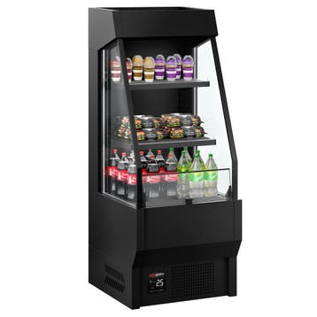GGM Gastro | Wandkoelmeubel - 660mm - 150 liter - 2 schappen, Verzenden, Nieuw
