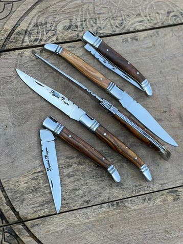 Keukenmes - Kitchen knife set - Laguiole Bougna met