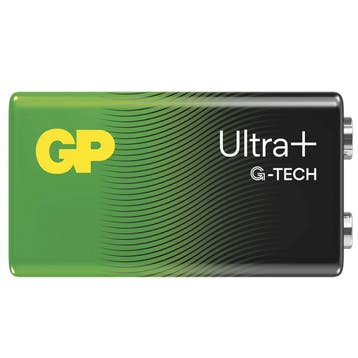 GP batt.ultra+alkaline 9V a1 (Batterijen - Standaard), Verzenden, Nieuw, GP Batteries