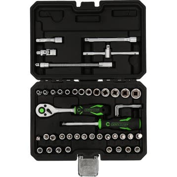 Competition 1/4 Dopsleutelset 48-delig, Auto diversen, Autogereedschap, Verzenden, Nieuw