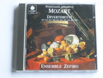 Mozart - Divertimenti / Ensemble Zefiro, Ophalen of Verzenden, Zo goed als nieuw