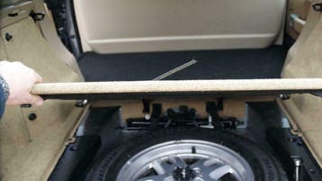 Range Rover type L322 Voque Model grijskenteken ombouw