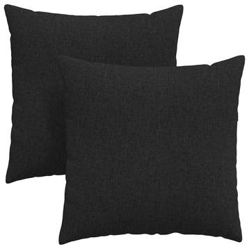 Sofa Kussens 80x80cm Zwart | Retourdeal 34% Korting, Huis en Inrichting, Ophalen of Verzenden, Zo goed als nieuw, Zwart, Vierkant