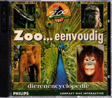 Philips CD-i / CDi Zoo... Eenvouding - Dierencyclopedie, Verzenden, Zo goed als nieuw