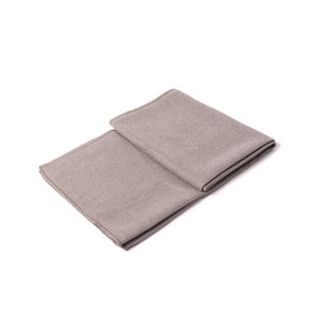Yoga handdoek antislip grijs - Lotus, Verzenden, Nieuw