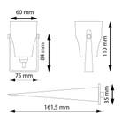 Wifi led tuinspot RGBWW 6 Watt, Overige materialen, Verzenden, Minder dan 50 watt, Staande lamp