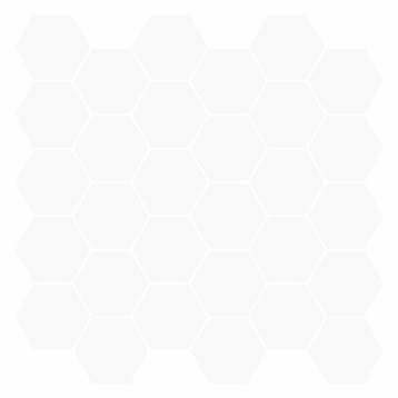 vidaXL Hexagon tegel 50 st Wit 30 x 30 cm Polyurethaan en, Verzenden, Nieuw