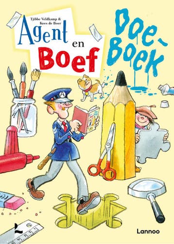 Agent En Boef - Doeboek | Tjibbe Veldkamp | Nieuw, Boeken, Ophalen of Verzenden, Nieuw, Tjibbe Veldkamp
