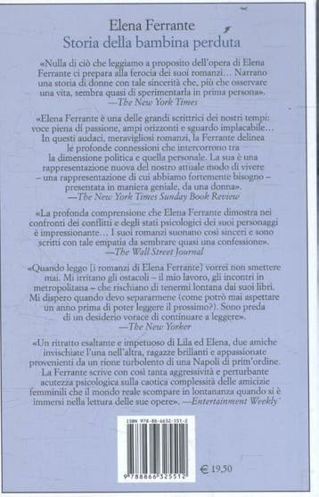 Storia della bambina perduta / Lamica geniale / 4, Verzenden, Gelezen, Elena Ferrante