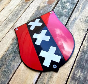 Wapenschild Amsterdam, Verzenden, Nieuw