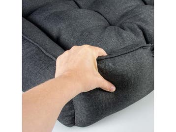 Duvo+ Duratex - Hondenbed - XL 120x80x25cm - Donkergrijs, Verzenden, Nieuw
