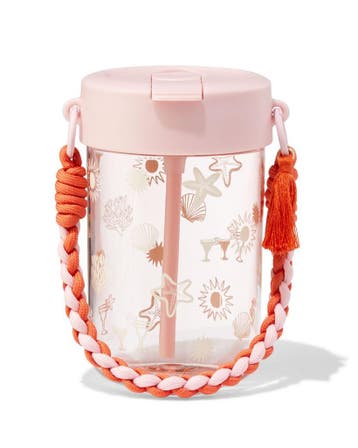 HEMA Waterfles 450ml met bandje strand, Huis en Inrichting, Keuken | Servies, Verzenden, Nieuw