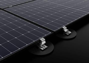 42x Solar Construct Montagevoet met EPDM, Ophalen, Nieuw