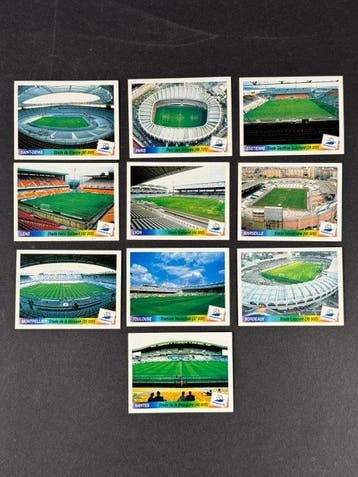1998 Panini France 98 World Cup, Stadium complete set: #4/13, Nieuw