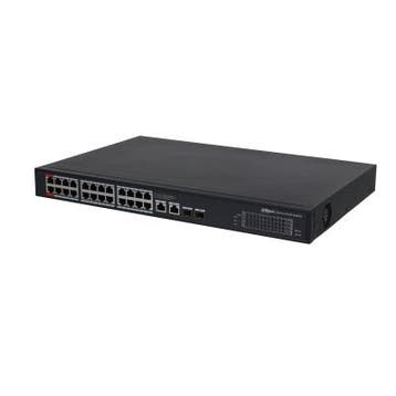 Dahua CS4228-24GT-375 24x PoE Gigabit Switch 375W, Ophalen of Verzenden, Nieuw