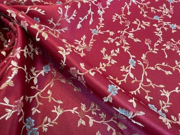 Exclusieve GCFabrics – Jacquardweefsel met bloemmotief