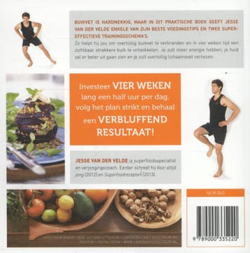 Een strakke buik in 4 weken 9789000335220, Boeken, Verzenden, Gelezen, Jesse van der Velde