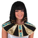 Pruik Cleopatra met vlechtjes, Ophalen of Verzenden, Nieuw