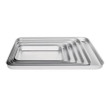 Bakplaat Aluminium | 4 Formaten, Verzenden