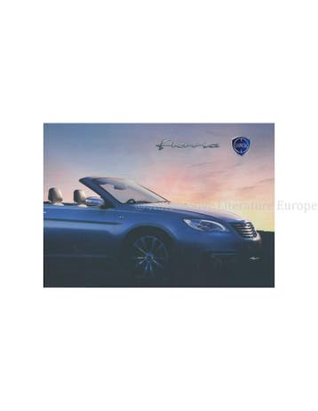 2012 LANCIA FLAVIA CABRIOLET BROCHURE DUITS, Nieuw, Author