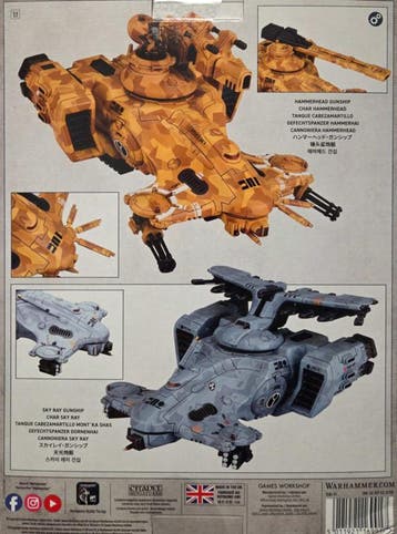 Tau Empire Hammerhead Gunship (Warhammer Nieuw), Ophalen of Verzenden, Nieuw