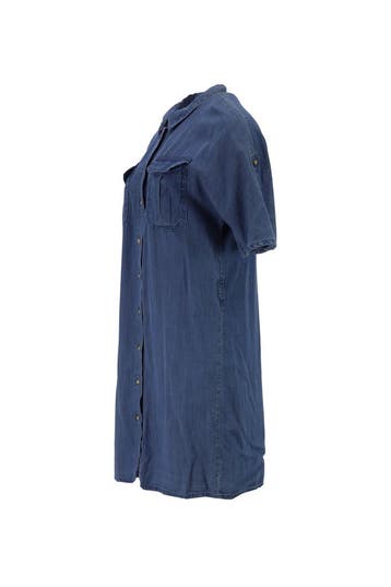 Only Jurk in maat 36 Blauw, Kleding | Dames, Only, Verzenden, Zo goed als nieuw, Blauw
