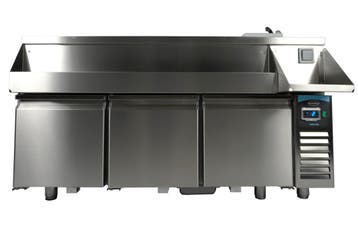 Combisteel Bar-/cocktailstation | 280L | 3 Deuren | Geforcee, Ophalen of Verzenden, Nieuw