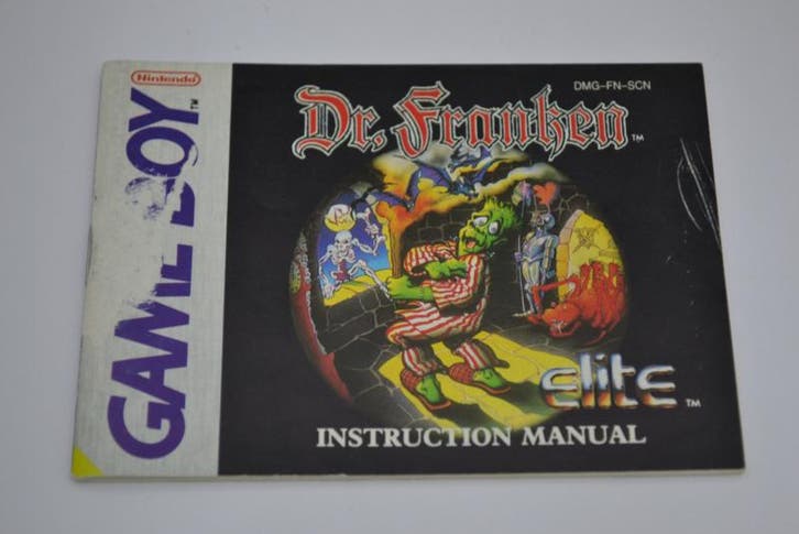 Dr. Franken (GB SCN MANUAL), Spelcomputers en Games, Spelcomputers | Overige Accessoires, Zo goed als nieuw, Verzenden