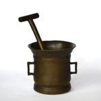 Vijzel en stamper - Brons