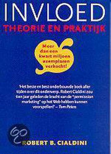 INVLOED, THEORIE EN PRAKTIJK - R.B. Cialdini 9789057120725, Verzenden, Gelezen, R.B. Cialdini