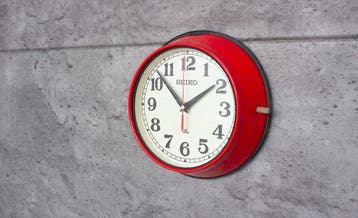Wandklok - Seikosha CO. LTD Seiko - Staal, Bakeliet,