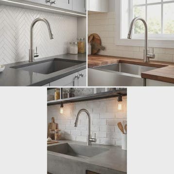 Matzwarte Keukenkraan Uittrekbaar met 2 Sprayfuncties - Meng, Verzenden, Nieuw