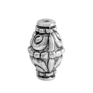 20 x Kralen metallook tube deco Antiek zilver ca. 23x14mm..., Ophalen of Verzenden, Nieuw, Kraal