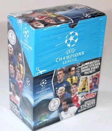 2016/17 Topps UEFA Champions League Originele verpakking,, Nieuw