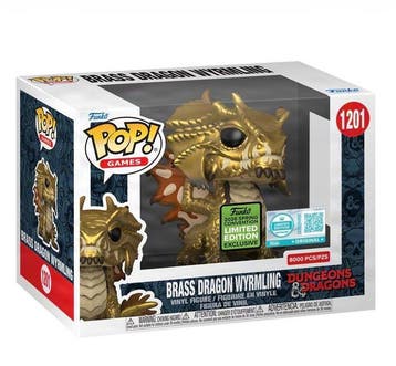 Funko - Funko Pop - Brass Dragon Wyrmling 1201 D&D