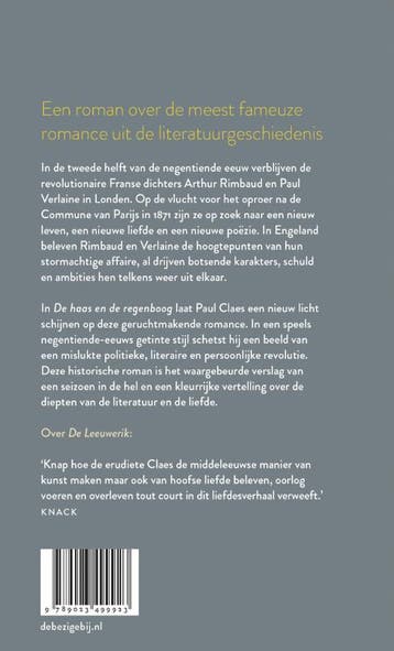 De haas en de regenboog 9789023499923 Paul Claes, Boeken, Verzenden, Gelezen, Paul Claes
