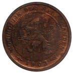 ½ Cent 1903-1906 Wilhelmina (2e type) ZFr, Verzenden