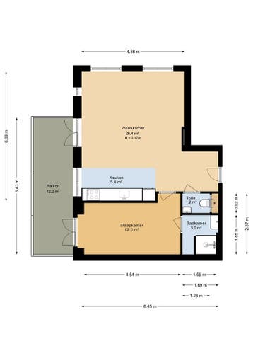 Te huur: Appartement Oudenoord in Utrecht, Utrecht, Appartement, Utrecht