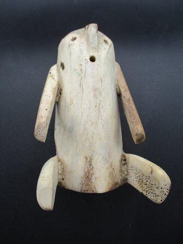 Botfigurine van de Inuit - Arctische regio (Zonder