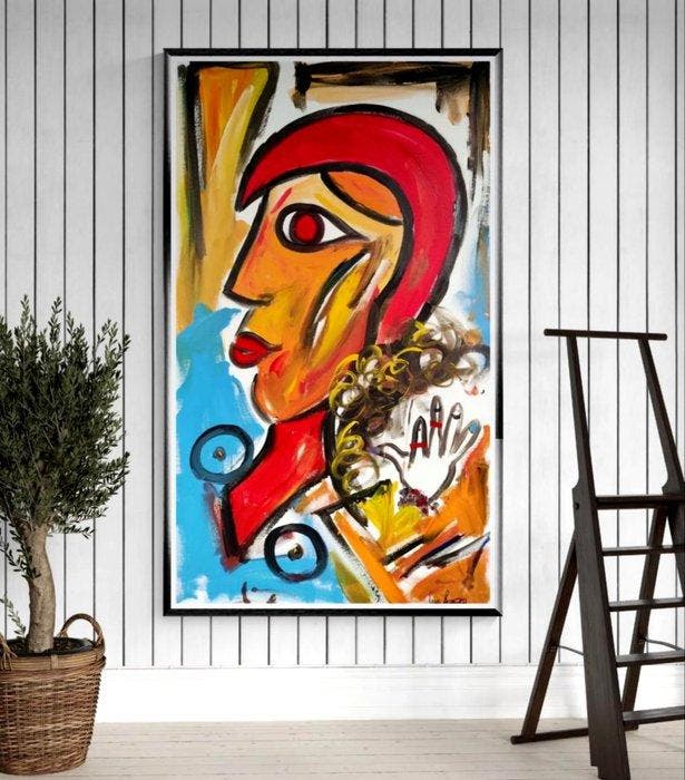 Luc Mora - Hi - XXL, Antiek en Kunst, Kunst | Designobjecten