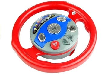 Speelgoed stuurwiel | Rood Geel | Nieuw | Scherpe Prijs, Kinderen en Baby's, Speelgoed | Speelgoedvoertuigen, Ophalen of Verzenden