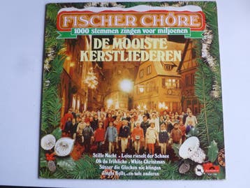 Fischer Chöre - De Mooiste Kerstliederen (LP) polydor, Ophalen of Verzenden, Zo goed als nieuw
