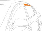 Zijwindschermen | Opel Corsa D/E 5 deurs 2006- | Climair | a, Auto diversen, Tuning en Styling, Verzenden