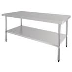 RVS werktafel | 180 x 90 x 90 cm Vogue, Verzenden, Nieuw in verpakking