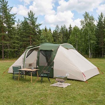 vidaXL Directe Tent 524 x 232 x 192 cm Groen, Verzenden, Nieuw, Tot en met 2